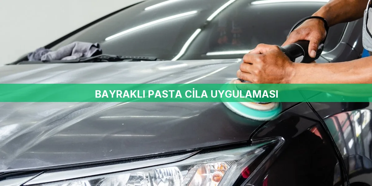 Bayraklı Pasta Cila Uygulaması